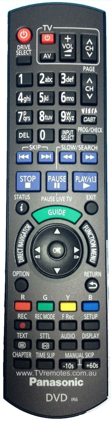 panasonic remote control programming|panasonic remote control manual.
